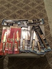 Vintage Lot Of 11 EKCO Stainless Steel DINNER KNIFES Made In The USA. New!