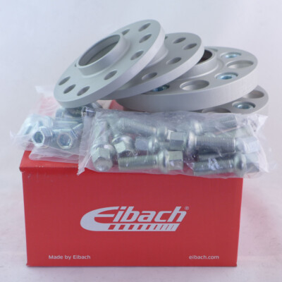 Eibach wheel spacer VA + HA ABE 40/60 mm silver for BMW X5 X6 F15 F16 E70 E71