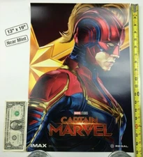 Captain Marvel 13 x 19 Poster Regal IMAX Week 2 Brie Larson 2019