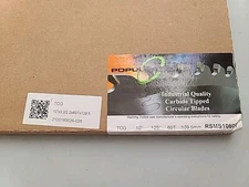 Multi Score Multi Rip Split Saw Blade, 10" x 60T Popular Tools RSMS1060T