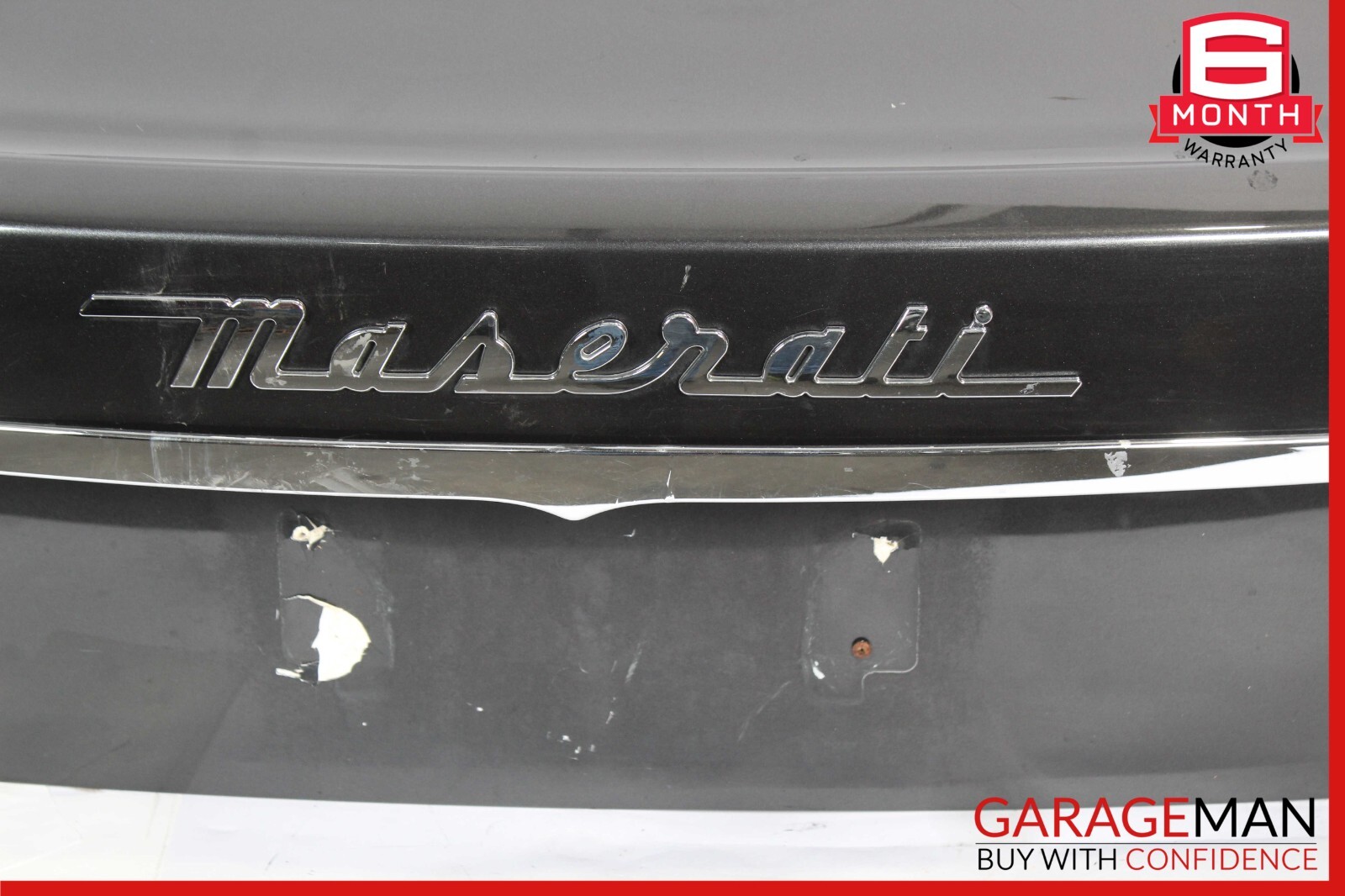 08-19 MASERATI GRANTURISMO REAR TRUNK LID DECK SHELL PANEL