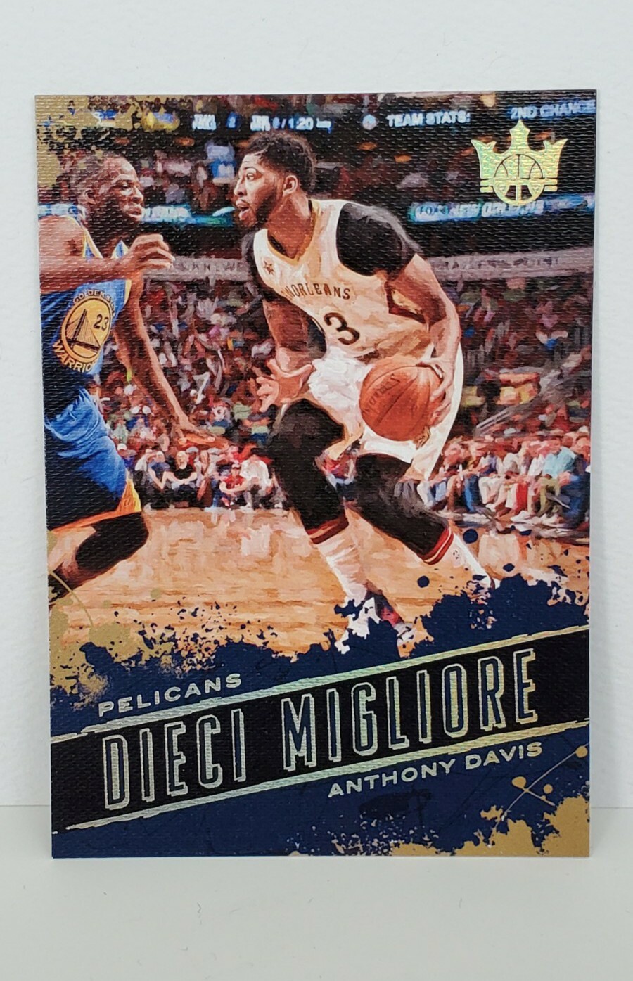 2017-18 Panini Court Kings Anthony Davis SSP DIECI MIGLIORE 10 BEST ULTRA RAREðŸŒ