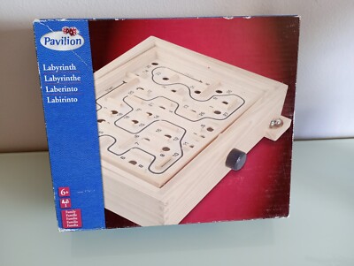 Pavillon Holzlabyrinth Brettspiel