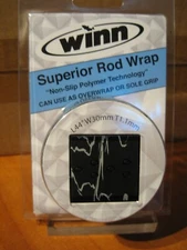 Winn Grips 44" Superior Fishing Rod Wrap OverWrap SOW11-BSC Black Silver Camo