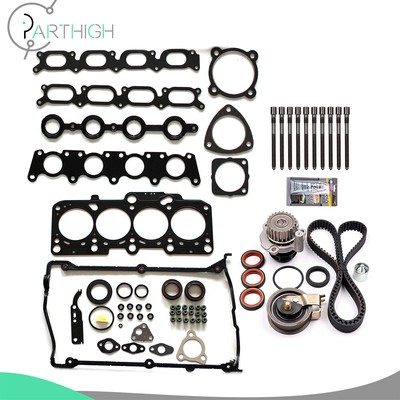 For 2000-2006 Audi Volkswagen Passat 1.8L Head Gasket bolts Set Timing Belt kit