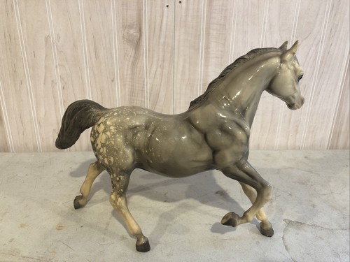 Vintage Breyer Horse Dopple Grey Glossy - Picture 2 of 5