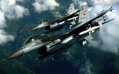 Aircraft general dynamics f16 fighting falcon tuaf Custom Gaming Mat Desk 2550