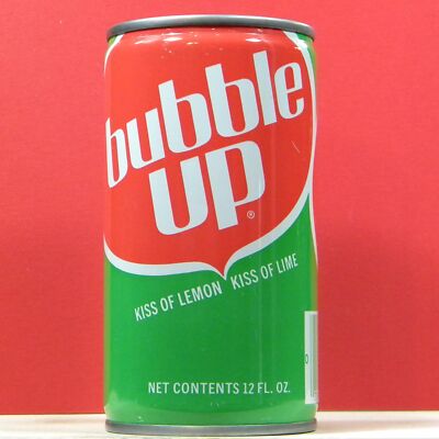 Bubble Up Soda 12 oz Coin Bank Can Gold Medal Beverage St Paul Minnesota S295 1+