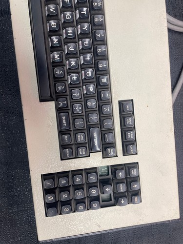 vintage rare computer terminal keyboard DM Datamedia Elite 1521 70DVK9035 - Afbeelding 4 van 16