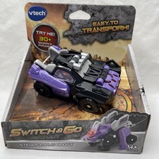VTech Switch  Go Stegosaurus Buggy Easily Transform 30 Sounds  Phrases Dino