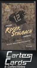 Roger Staubach 2018 Panini Luminance #10 Vintage Performers Dallas Cowboys HOF