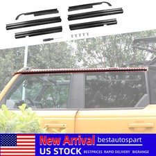 Car Window Visor Rain Guard Exterior Accessories For Ford Bronco 2021-2023 4door