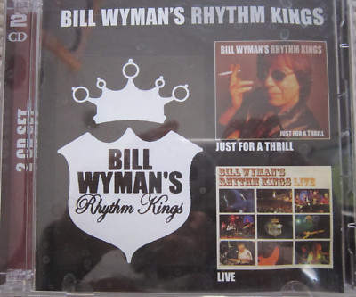 2 CDs Set - Bill Wyman's Rhythm Kings - Just for a Thrill - Live