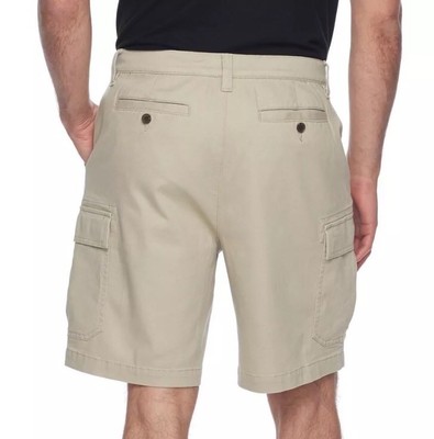 men's flex waist cargo shorts
