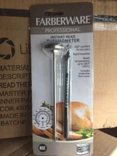 Farberware Protek Instant Read Thermometer with Pocket Holder (NEW)