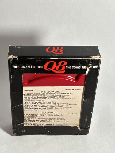 Ford Quadrasonic Sound For Today 8 Track Tape 1978 Demo RCA #DAT2-0346 - Picture 4 of 8