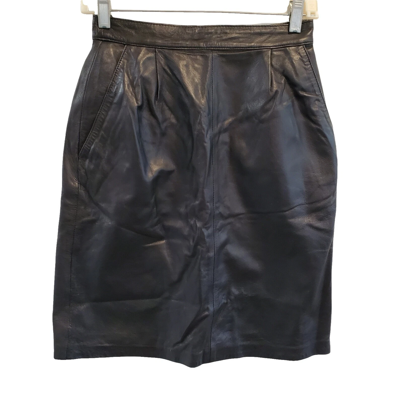 Leather Casual Vintage Skirts for Women