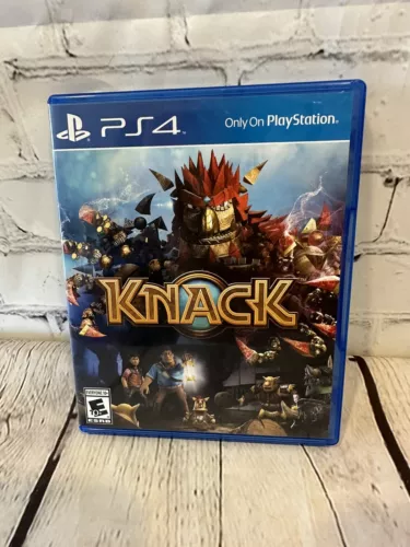 Knack (PlayStation 4, 2013) Complete Tested Working - Free Ship