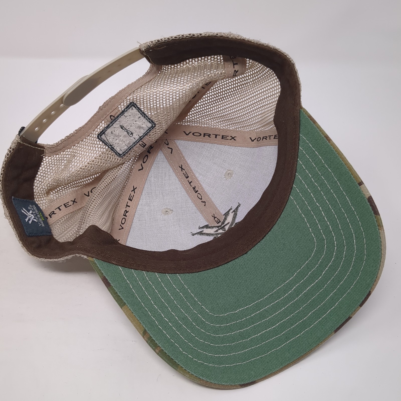 Vortex Snapback Mesh Back Trucker Hat Multicolor … - image 6