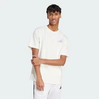 Deals on Adidas men Lounge Pastel Embroidery Graphic Tee