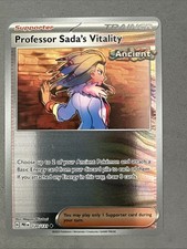 Pokemon TCG * SV Prismatic Evolutions * 120/131 Professor Sada's Vitality U HOLO