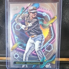 Topps 2023 Cosmic Chrome Manny Machado #65 San Diego Padres MLB Card