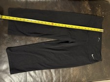 Womens Nike Dri Fit Crop Pants Swoosh Sport Yoga Athletic Workout Vtg 90s Medium
