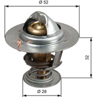 Gates TH50292G1 Thermostat KüHlmittel FüR Ford Grand C Max Focus Fiesta B Max