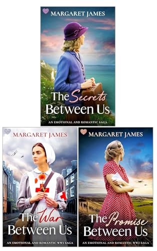 The Denham Family Sagas 3 Books Collection Set by Margaret James (The War | TODO