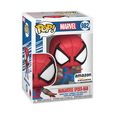Funko POP! Figura de vinilo exclusiva de Amazon Marvel Mangaverse Spider-Man #982