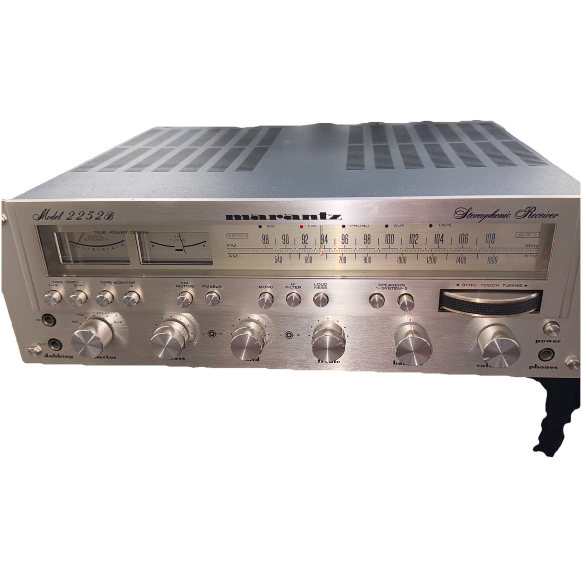 Marantz Model 2252B AM/FM - Stereophonic Receiver - Serviced