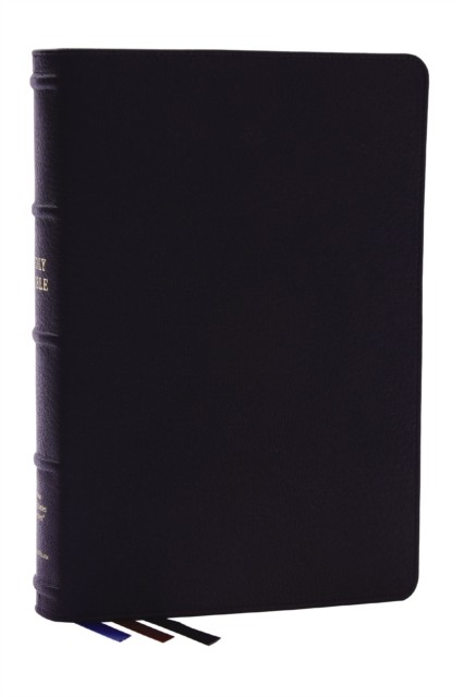 NKJV, Large Print Thinline Reference Bible, Blue Letter, Maclaren Series,