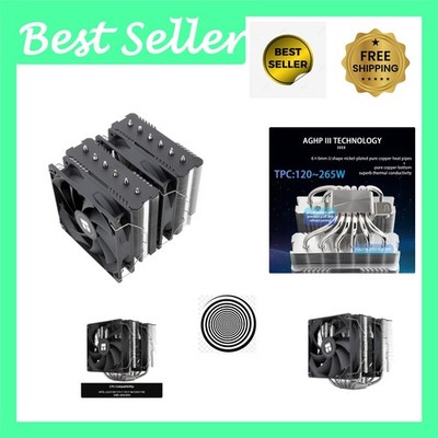 Peerless Assassin 120 SE - Powerful CPU Cooler for AMD/Intel with 6 Heat Pipes