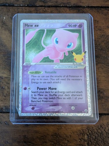 Mew EX 88 Celebrations 2021 Pokemon Card 25th Anniversary - Legend Maker