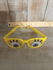Nickelodeon SpongeBob Plastic Yellow Eye Glasses 2022 Viacom 36198102-0122