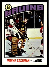 1976-77 Topps Wayne Cashman #165 - Boston Bruins