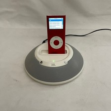 Apple iPod Nano 4GB 2a Generazione A1199 con JBL On Stage Micro Dock - Testato FUNZIONA!