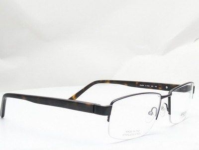 Elasta by Safilo E 3122 003 Matte Black Men's Eyeglasses Frames 56-17-150
