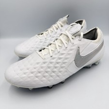 Size 8 Nike Tiempo Legend 8 Elite FG Soccer White Platinum Mens New AT5293-100