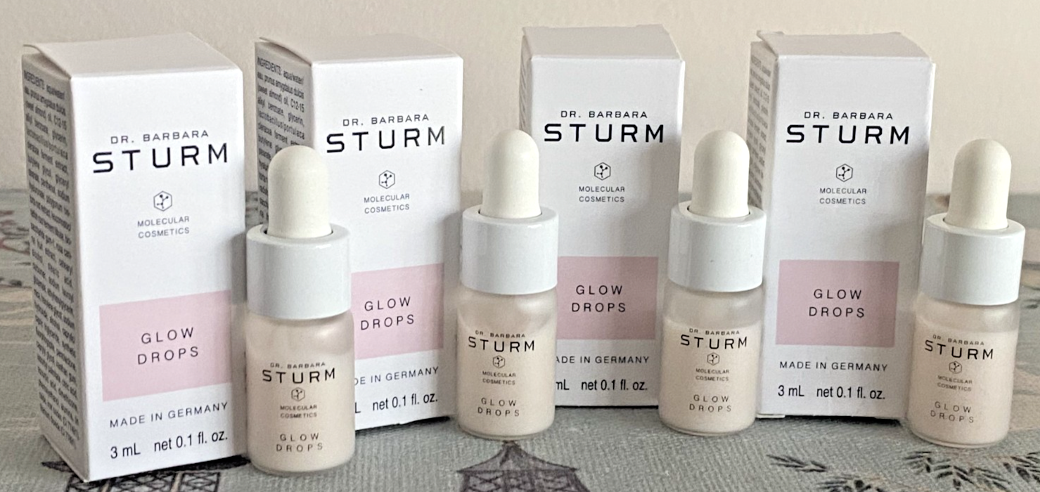 Dr Barbara Sturm Glow Drops 12ml (4x3ml Mini Sizes) NWB Unused Worth £54 Free 🚚