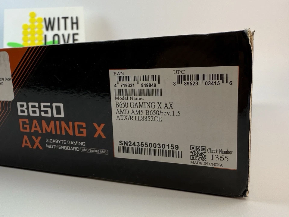 Gigabyte B650 Gaming X Ax (am5/ Lga 1718/ Amd/ B650/ Atx/ Ddr5 NEW! motherboard - Image 4 of 4