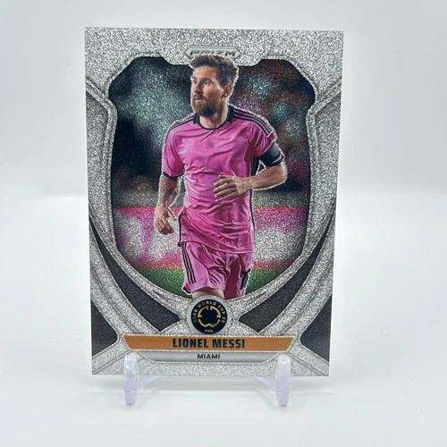 2025 Prizm Club World Cup #200 Lionel Messi SP Silver Glitter Inter Miami Card