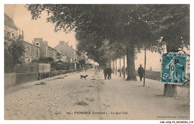 CAR-ACQP3-0205-44 - PAIMBOEUF - Le quai eole