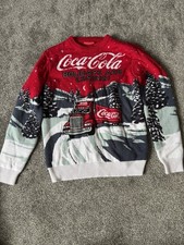 Coca Cola Christmas Jumper TU Size L