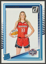 2025 Panini Donruss WNBA Basketball Cards 97 Lucy Olsen RC Washington Mystics