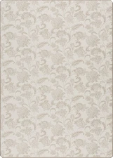 10x13 Milliken Beige Floral Bulbs Area Rug Aria Stately Beige - Aprx 10 9 x 13 2