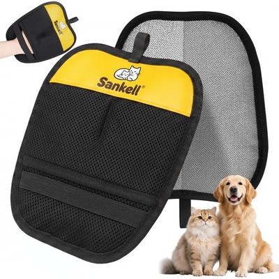 Pet Hair Removal Glove for Dogs & Cats, Upgraded Reusable Electrostatic Pet H...