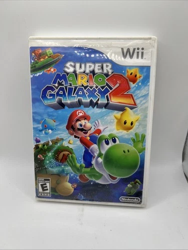 New ListingNINTENDO Wii – SUPER MARIO GALAXY 2 - (CASE/DISC/MANUAL) Not Tested Scratches