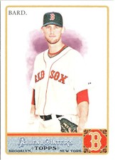 Daniel Bard 2011 Topps Allen & Ginter #19 Boston Red Sox