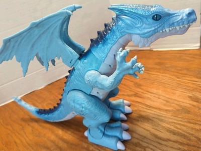 Zuru Robo Alive Blue Ice Blasting Winged Dragon 20  Interactive Roars Walks